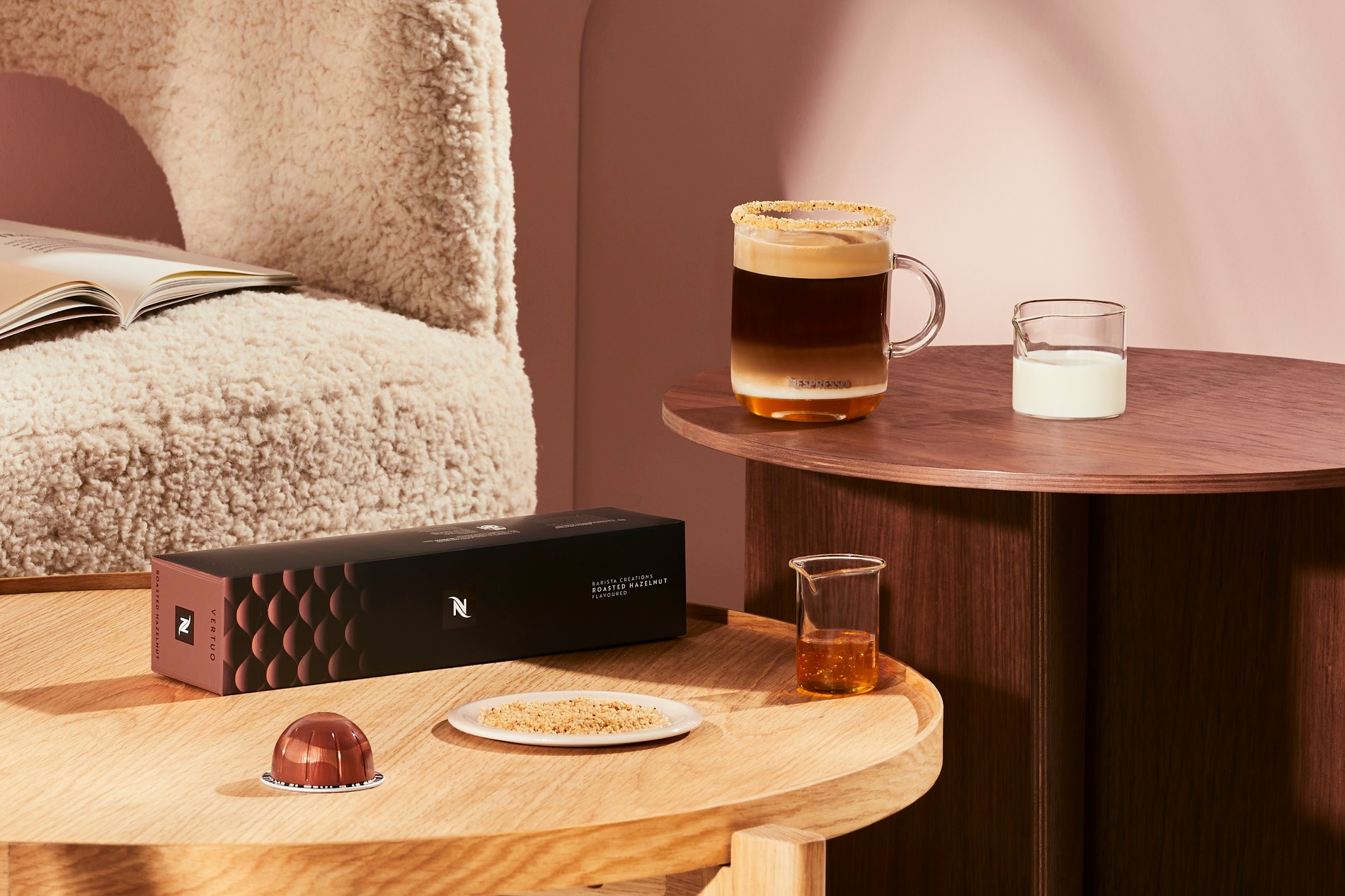 RoastedHazelnutHoneyOatReverso Nespresso Recipes